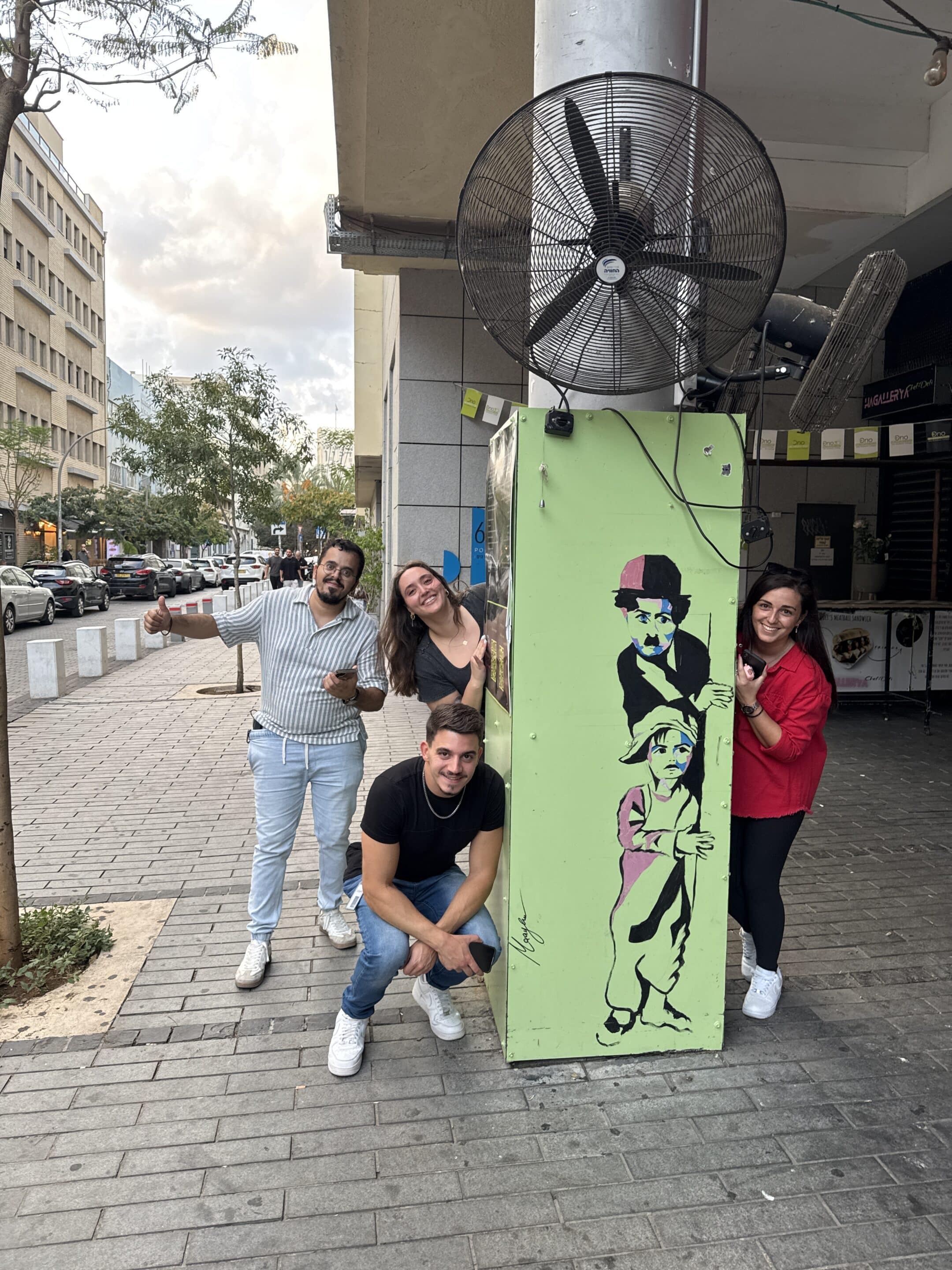 יום גיבוש בחיפה בלב הנמל קווסט רחוב