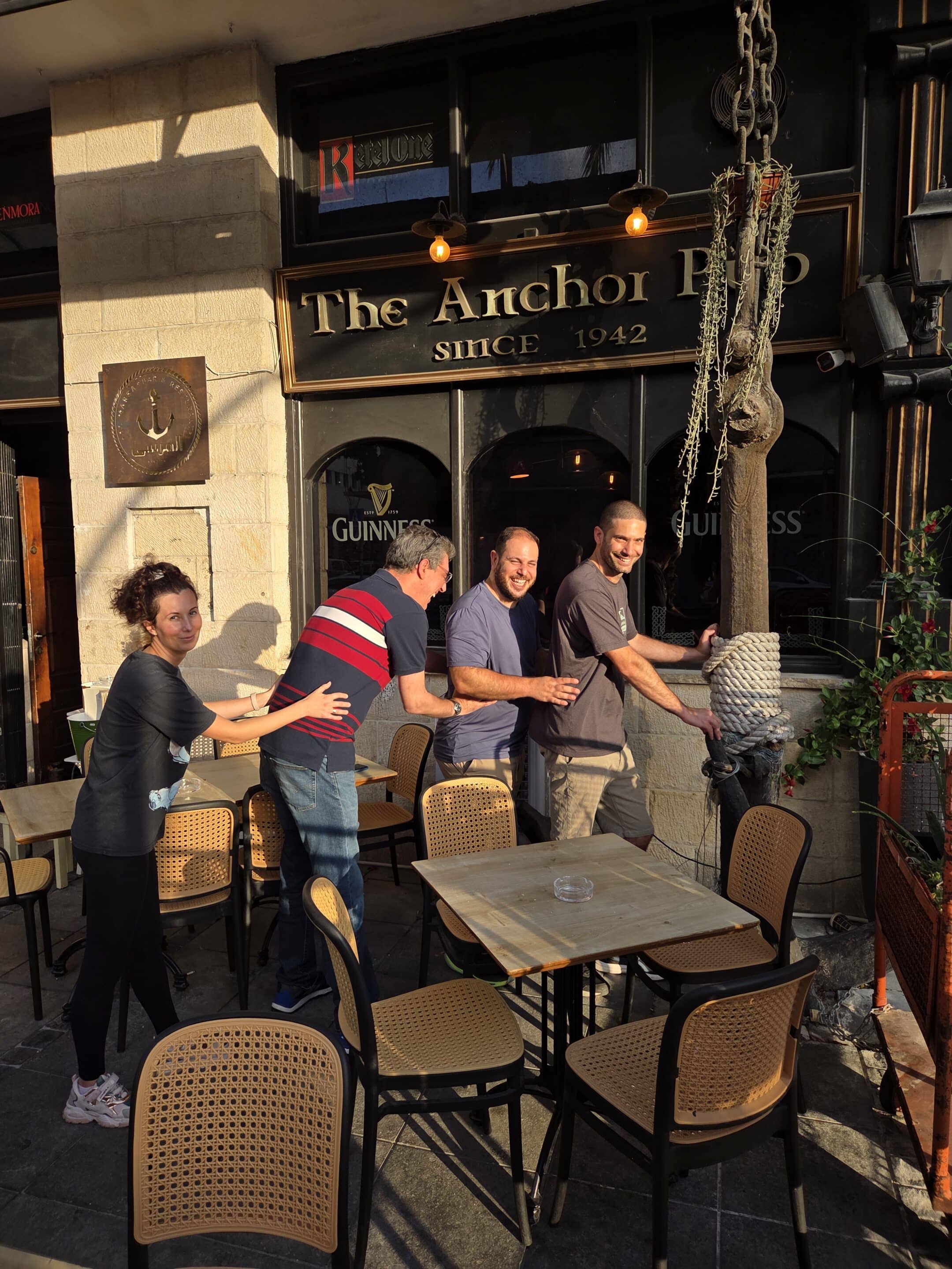 גיבוש בלב הנמל קווסט רחוב בחיפה